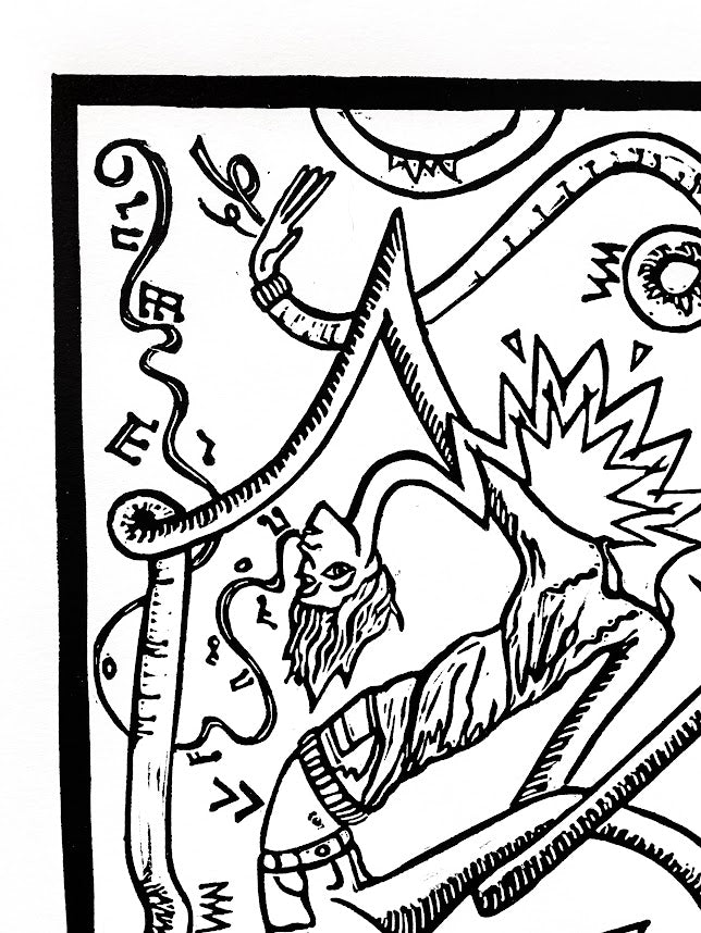 Ehlers Dancelos Linoprint