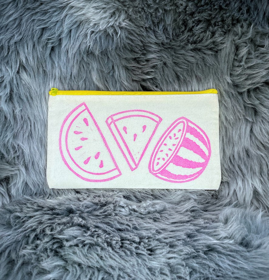Watermelon Small Zipper Pouch
