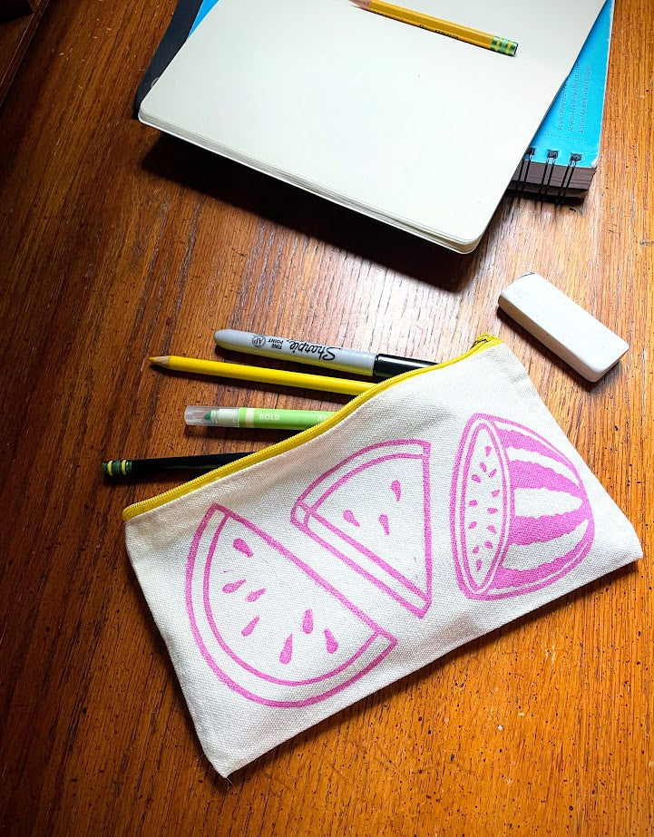Watermelon Small Zipper Pouch