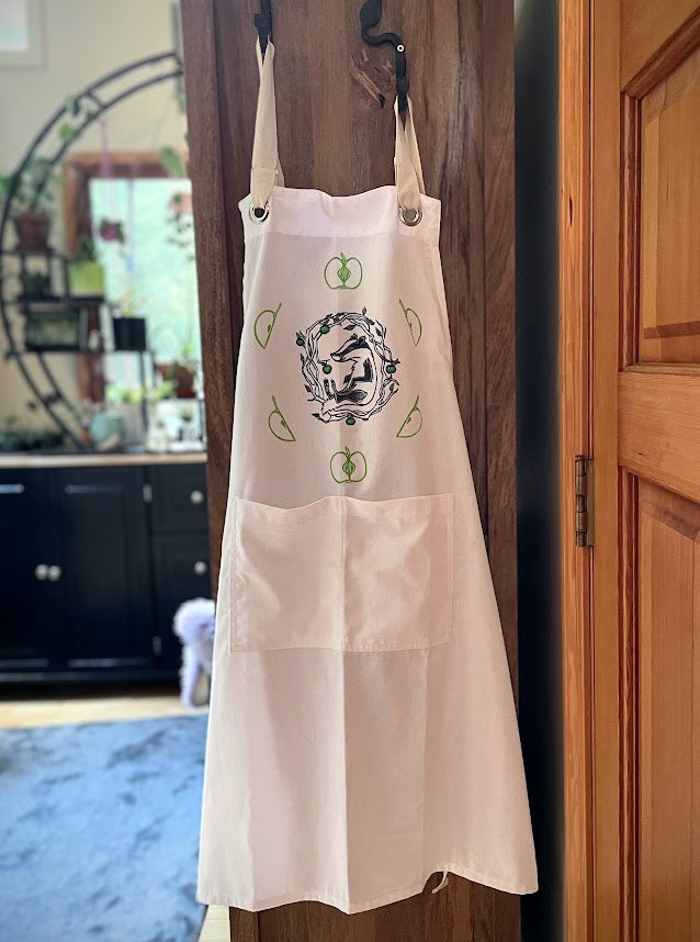 Badger and Apples Apron