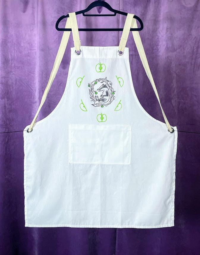 Badger and Apples Apron