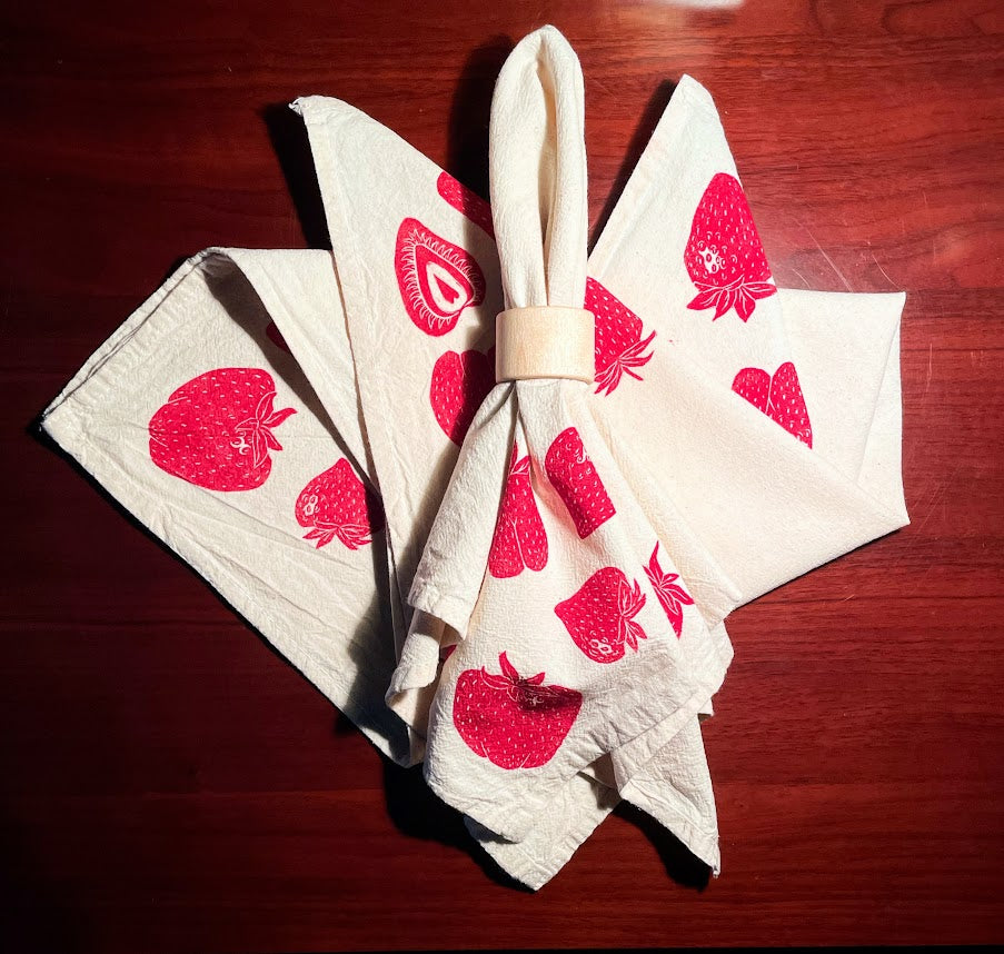 Strawberries Napkin Set