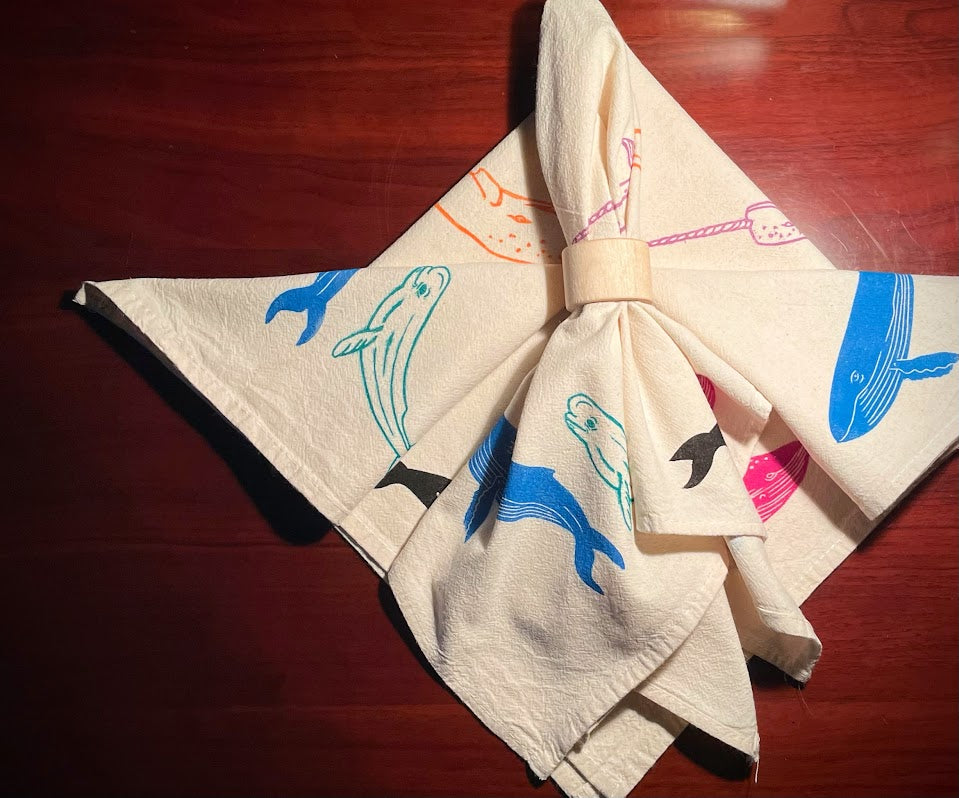 Whales Napkin Set