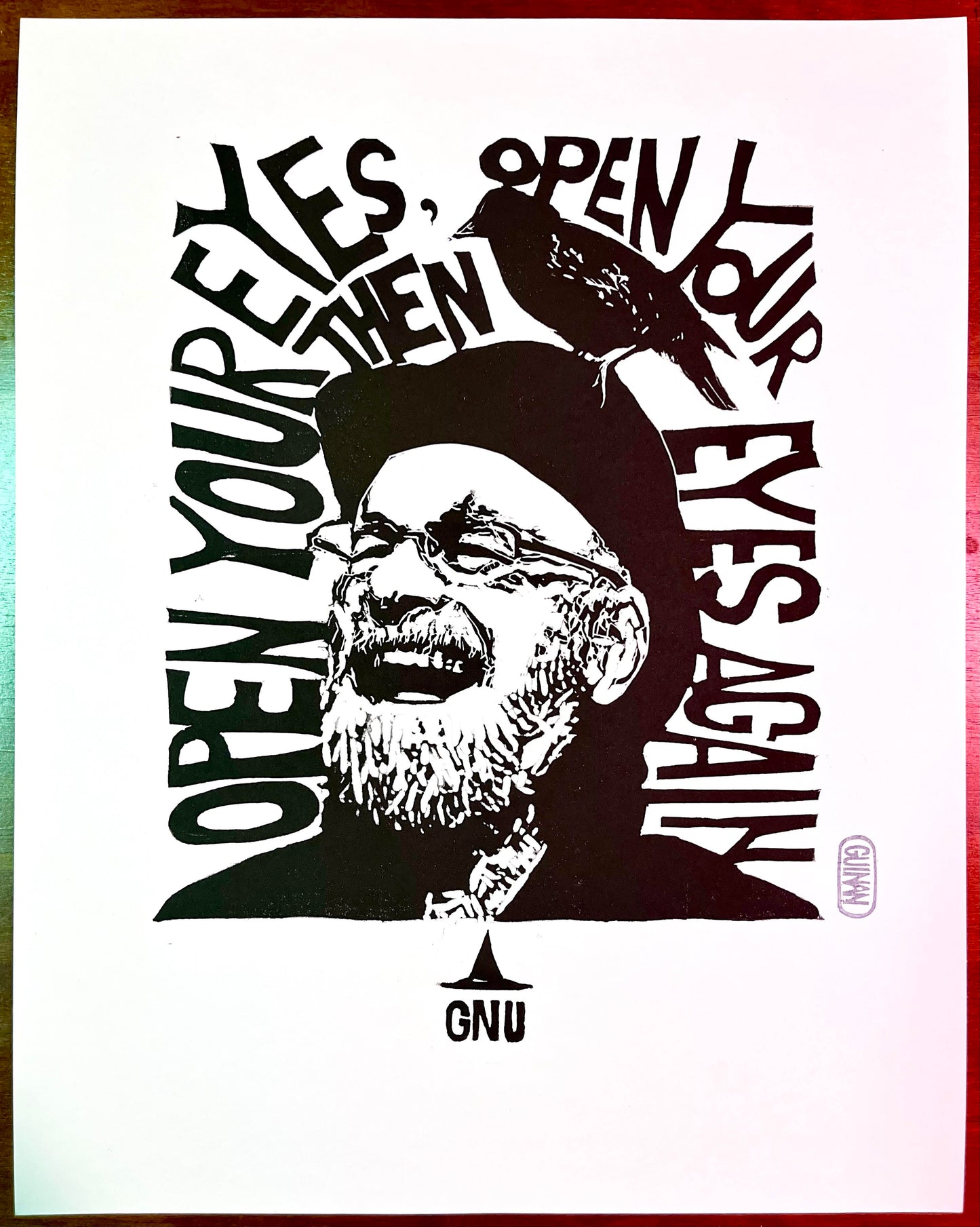 Terry Pratchett Print