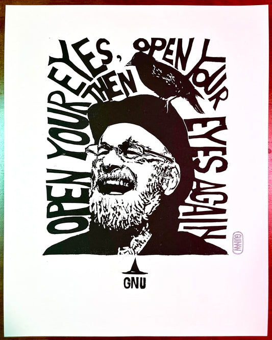 Terry Pratchett Print
