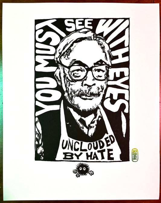 Hiyao Miyazaki Print